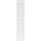 Ekena Millwork Two Equal Flat Panel PVC Pilaster w/Standard Capital & Base, 9"W x 48"H x 2"P PILP09X048DFP01-2 - alternate 6